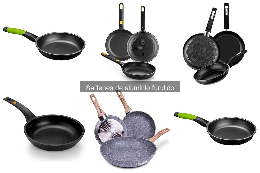 Recetas fáciles en sartenes de aluminio fundido