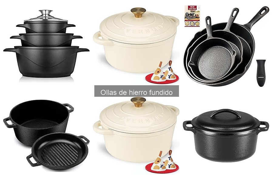** Recetas fáciles para ollas de hierro fundido: ¡Delicias al fuego!