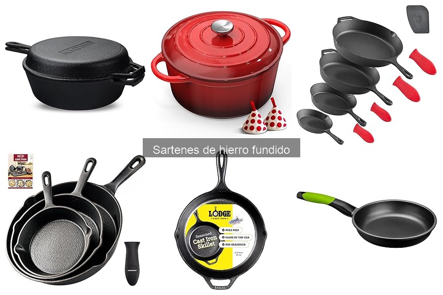 Recetas fáciles y deliciosas para sartenes de hierro fundido