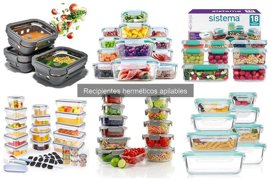 Recipientes herméticos apilables vs. tradicionales: ¿cuál elegir?