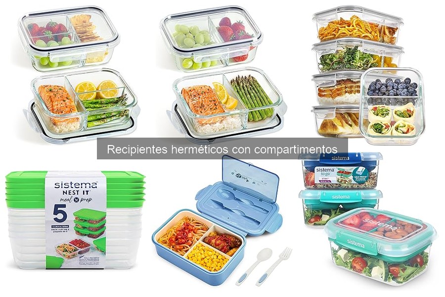 Recipientes Herméticos con Compartimentos: ¿Qué Son?