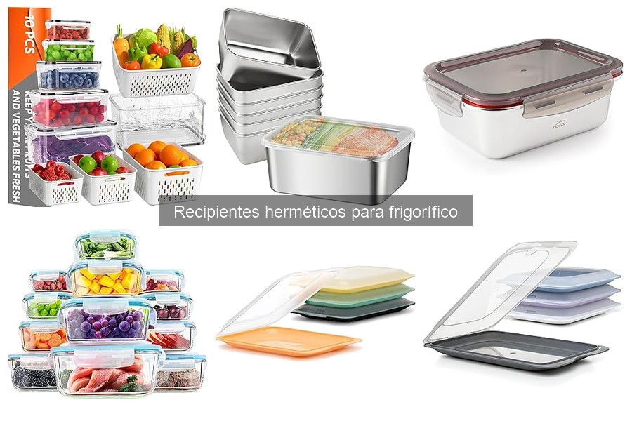 Recipientes herméticos ideales para camping y viajes