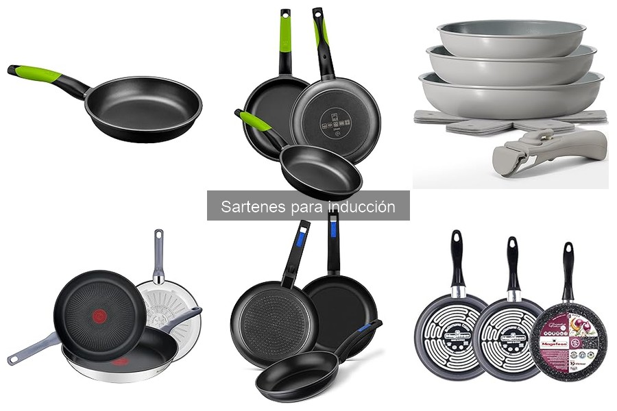 Revestimientos de sartenes para inducción: guía de compra