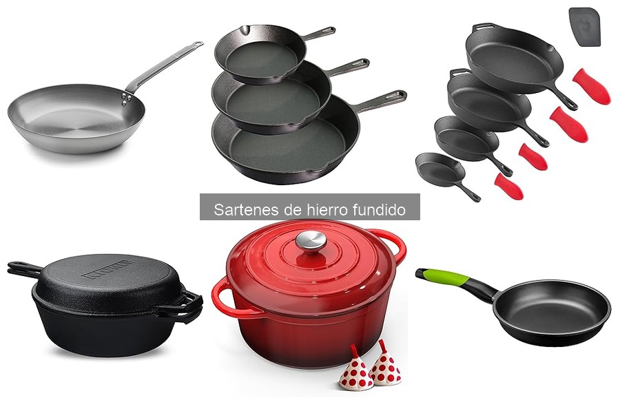 Sartenes de Hierro Fundido: Características y Beneficios