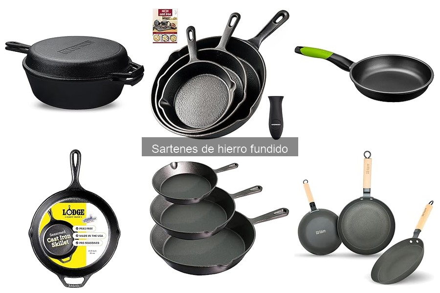 Sartenes de hierro fundido para horno: ¿Por qué elegirlas?