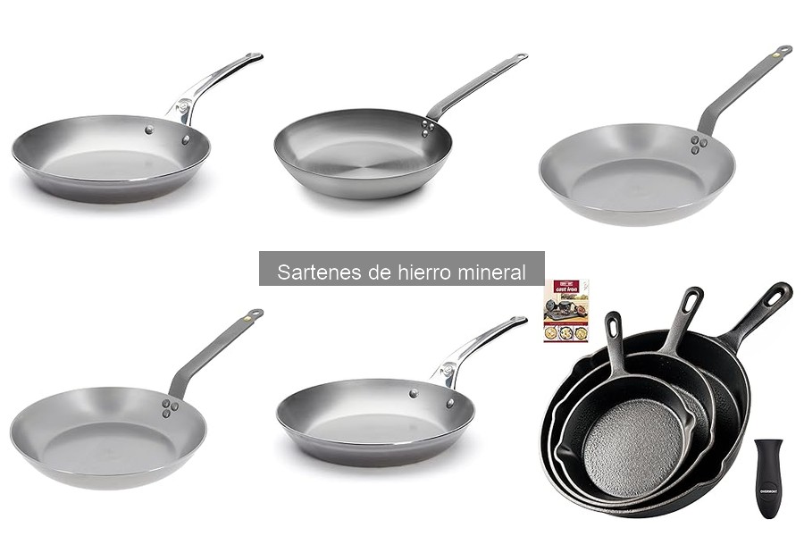Sartenes de hierro mineral vs. acero inoxidable: ¿cuál elegir?