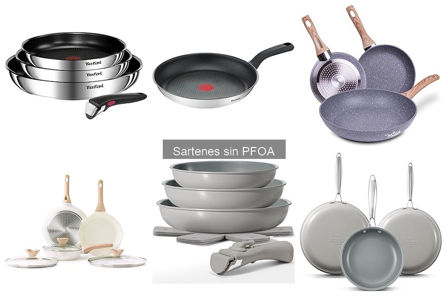 Sartenes sin PFOA: ¿Son seguras a altas temperaturas?