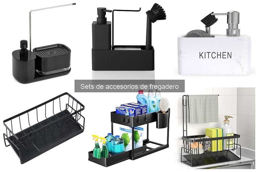 Sets de accesorios de fregadero ecológicos: sostenibilidad y estilo