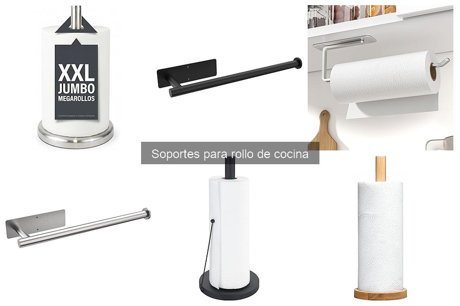 Soluciona Problemas Comunes con Soportes para Rollo de Cocina
