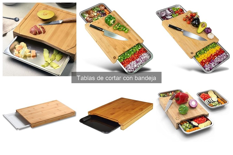 Soluciones a problemas comunes de tablas de cortar con bandeja