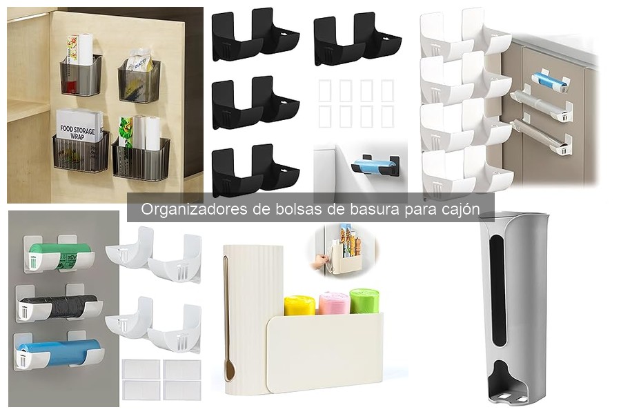 ¿Son ecológicos los organizadores de bolsas de basura para cajón?