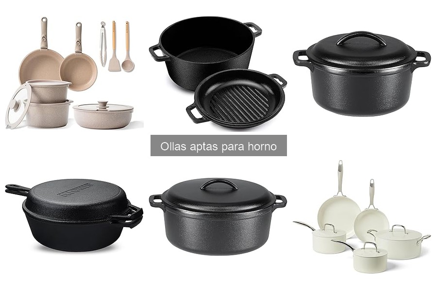 ¿Son seguras las ollas aptas para horno? Descúbrelo aquí