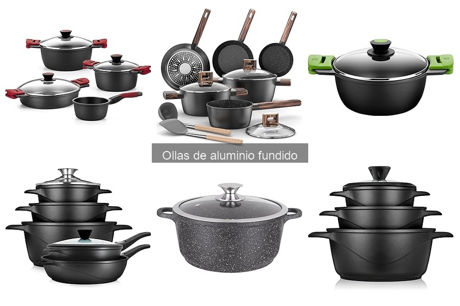 ¿Son seguras las ollas de aluminio fundido? Todo lo que debes saber