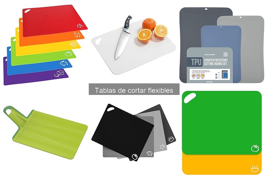 Tablas de cortar flexibles: características y beneficios