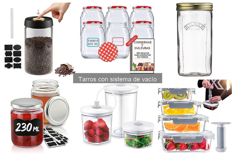 Tarros con sistema de vacío: ¿Qué son y cómo funcionan?
