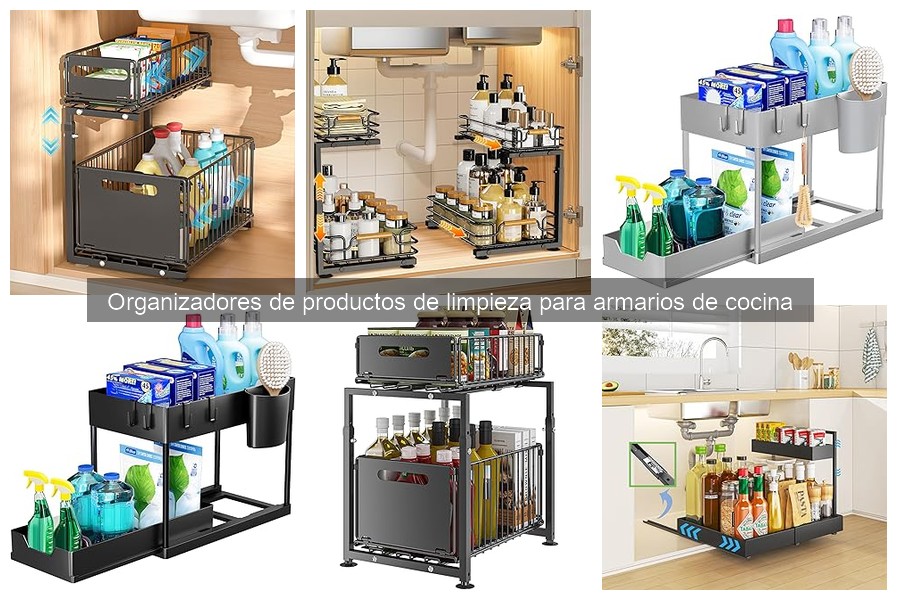 Tendencias en organizadores de productos de limpieza 2023
