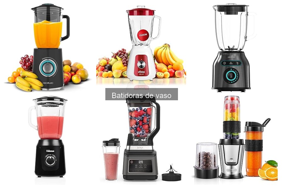 Tipos de batidoras de vaso: características y usos