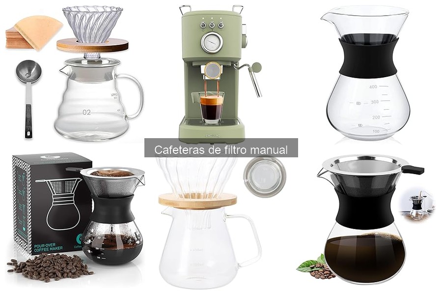 Tipos de Cafeteras de Filtro Manual: Guía Completa