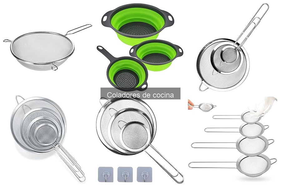 Tipos de coladores de cocina: conoce sus ventajas y usos