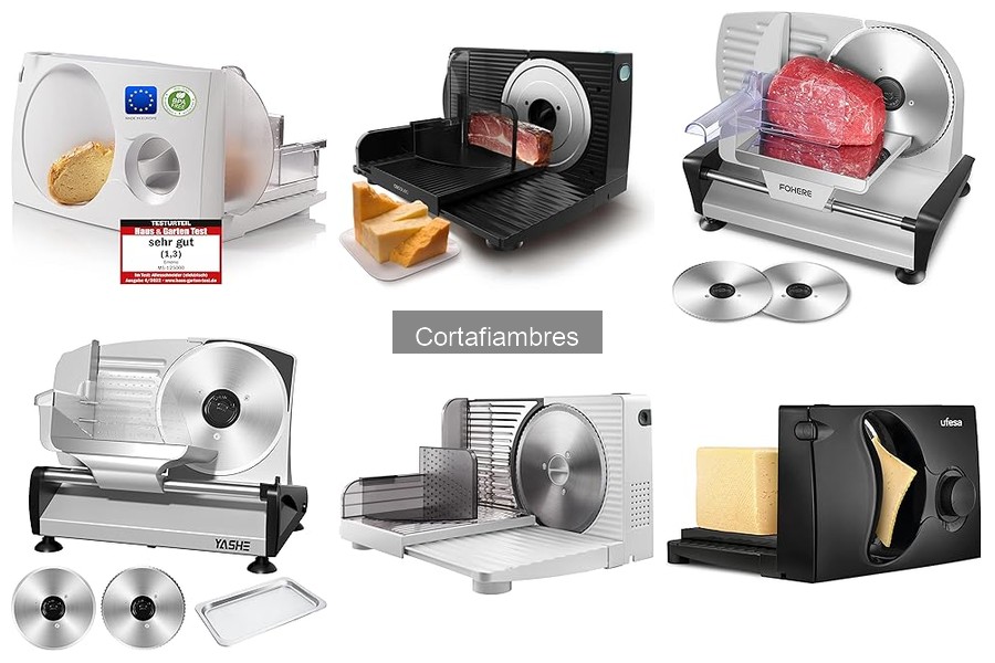 Tipos de cortafiambres: características y beneficiarios