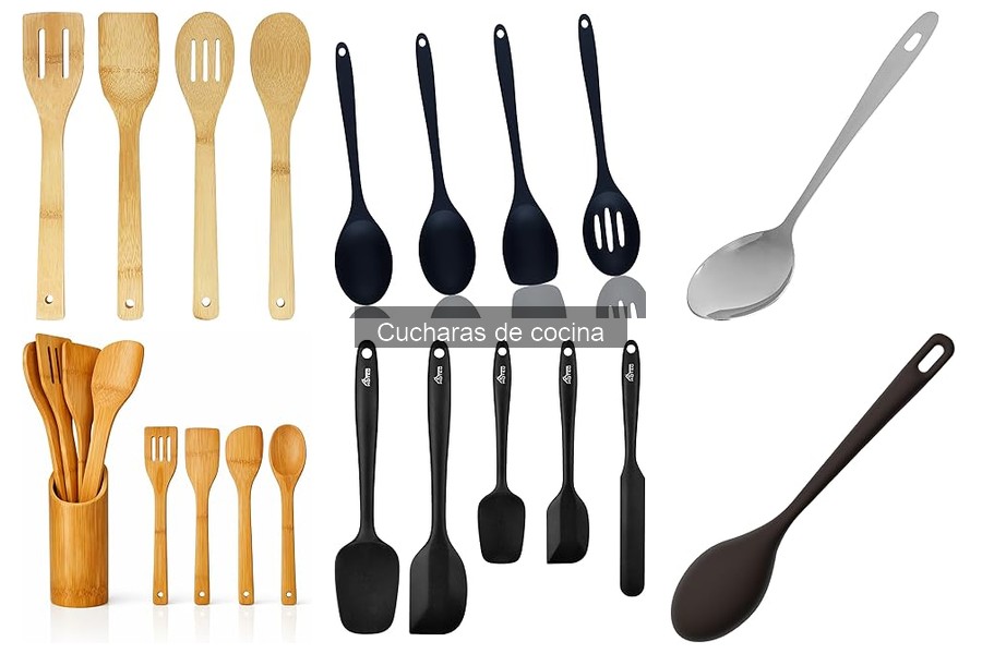 Tipos de cucharas de cocina: guía para elegir la mejor