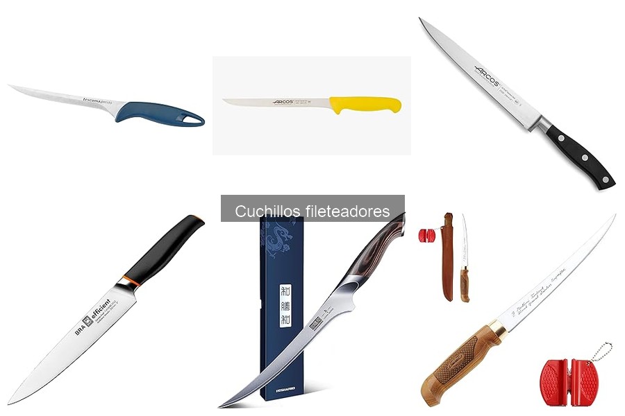 Tipos de Cuchillos Fileteadores y sus Usos Esenciales