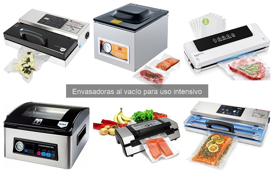 Tipos de Envasadoras al Vacío para Uso Intensivo: Guía Completa