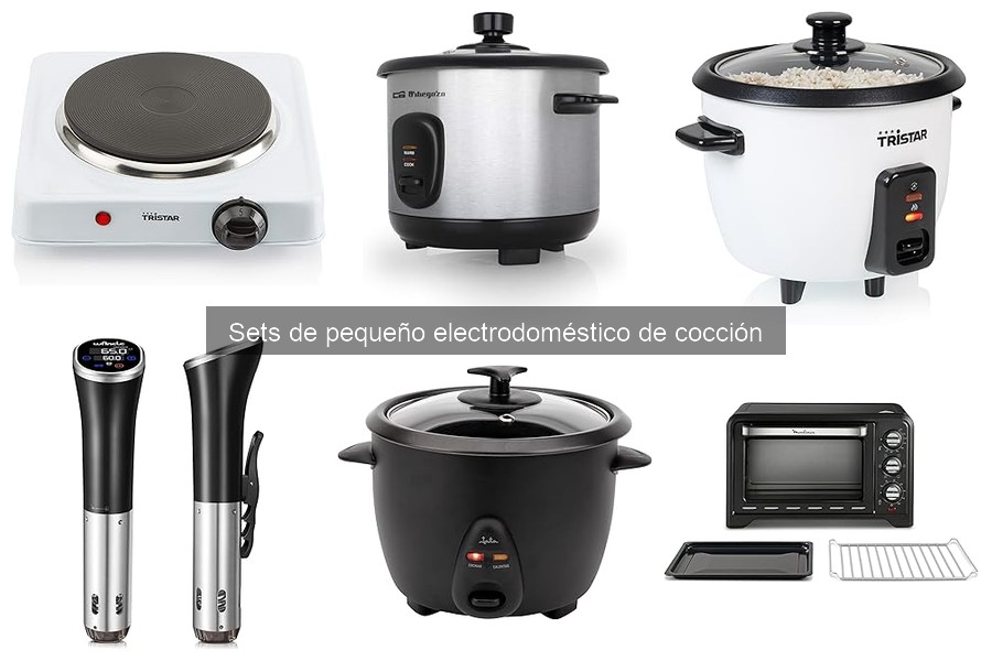 Tipos de pequeños electrodomésticos para cocinar en casa