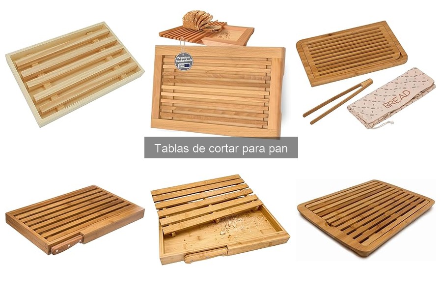 Tipos de tablas de cortar para pan: guía completa