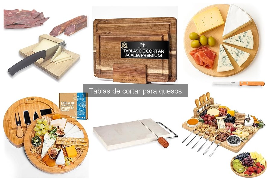 Tipos de Tablas de Cortar para Quesos: Guía Completa