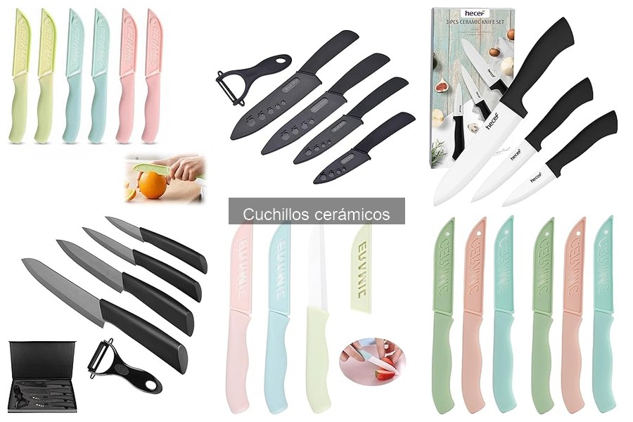 Todo sobre cuchillos cerámicos: características y usos