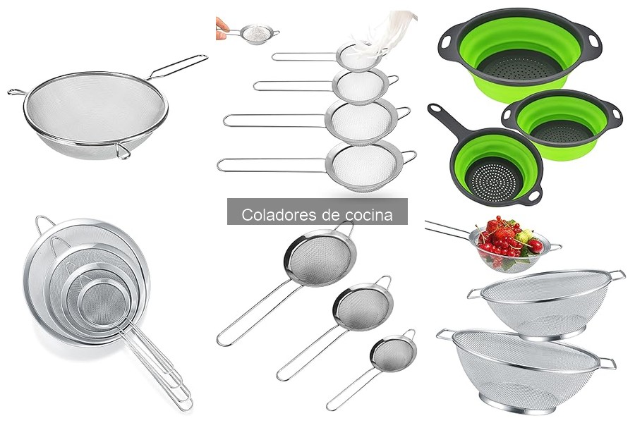 Todo sobre los coladores de cocina: características y usos