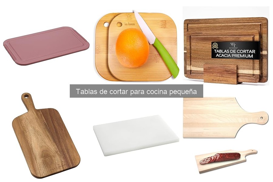 Todo sobre tablas de cortar para cocina pequeña