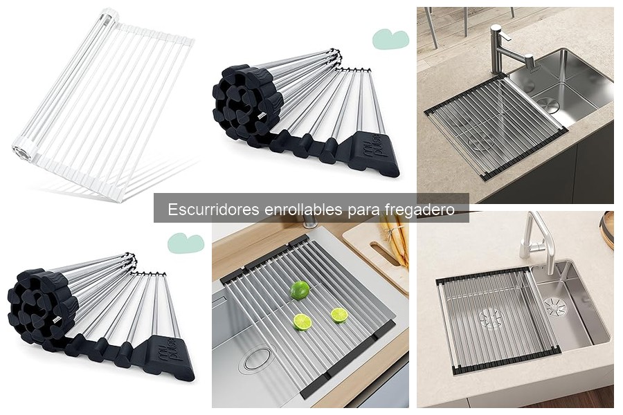 Ventajas de escurridores enrollables para fregadero