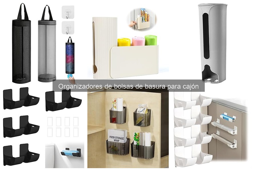 Ventajas de los organizadores de bolsas de basura para cajón