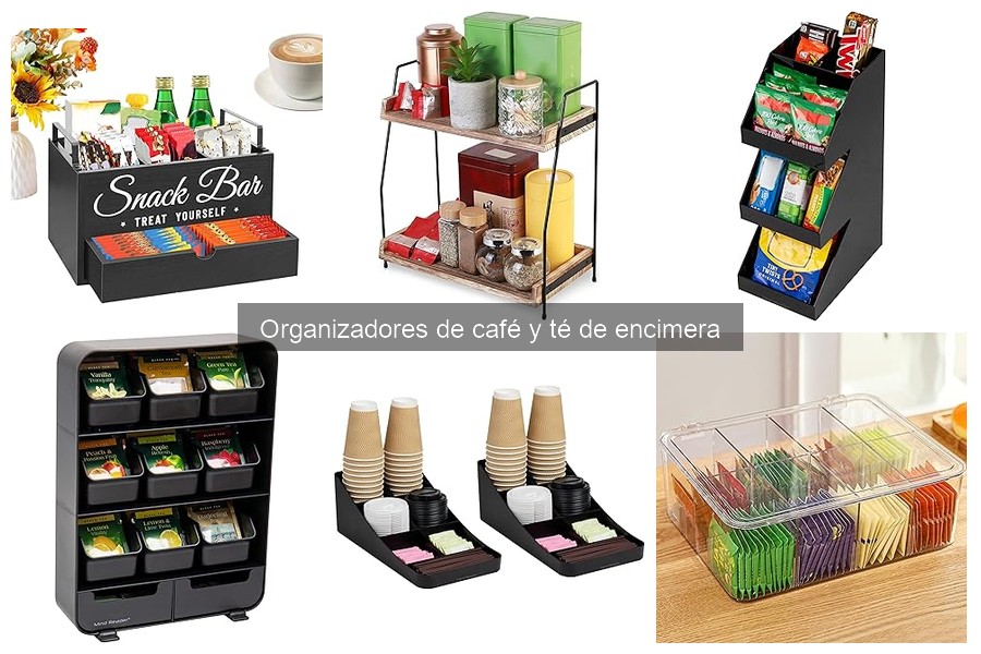 Ventajas de los organizadores de café y té en tu cocina
