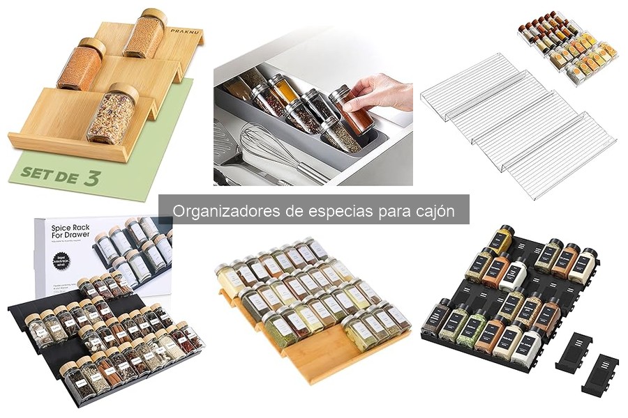 Ventajas de los Organizadores de Especias para Cajón