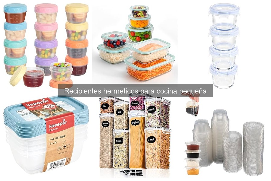 Ventajas de los recipientes herméticos en la cocina