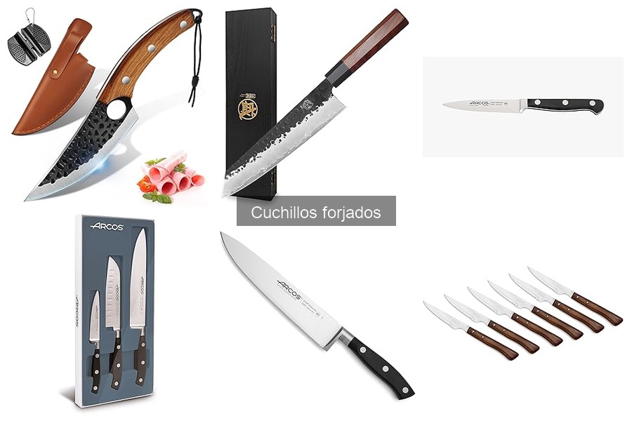 Ventajas de usar cuchillos forjados en la cocina