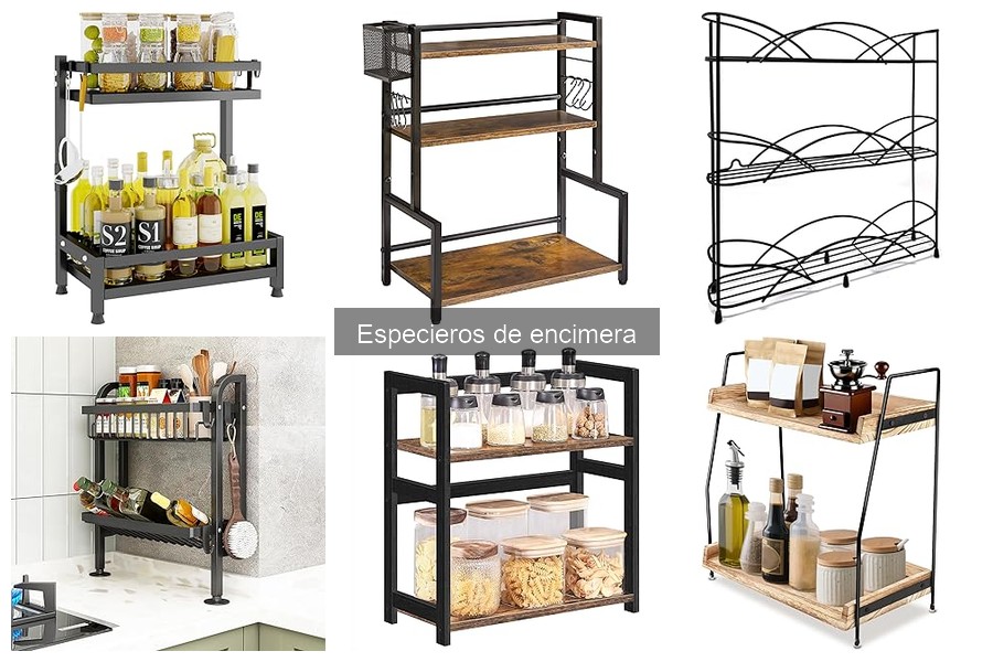 Ventajas de Usar Especieros de Encimera en tu Cocina