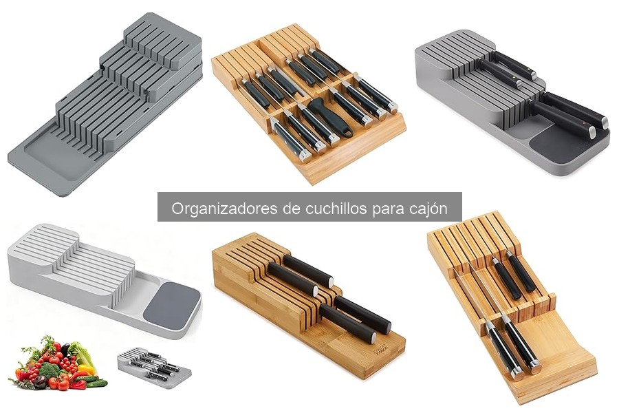 Ventajas de usar organizadores de cuchillos para cajón