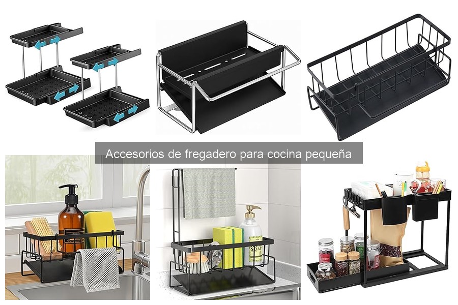Ventajas de usar organizadores de fregadero en cocinas pequeñas