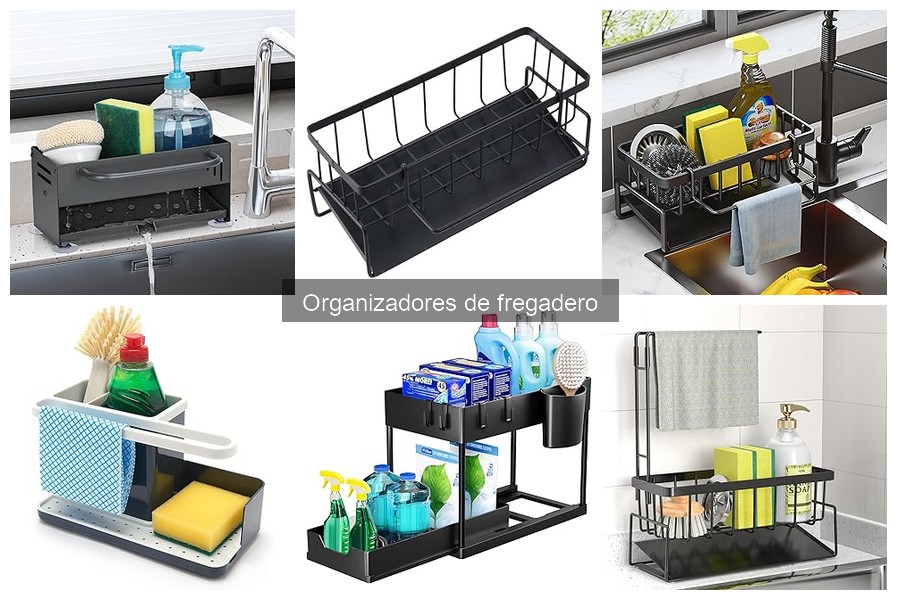 Ventajas de usar organizadores de fregadero en tu cocina