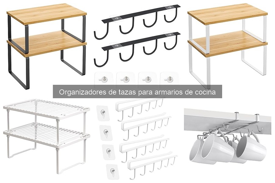 Ventajas de Usar Organizadores de Tazas en la Cocina