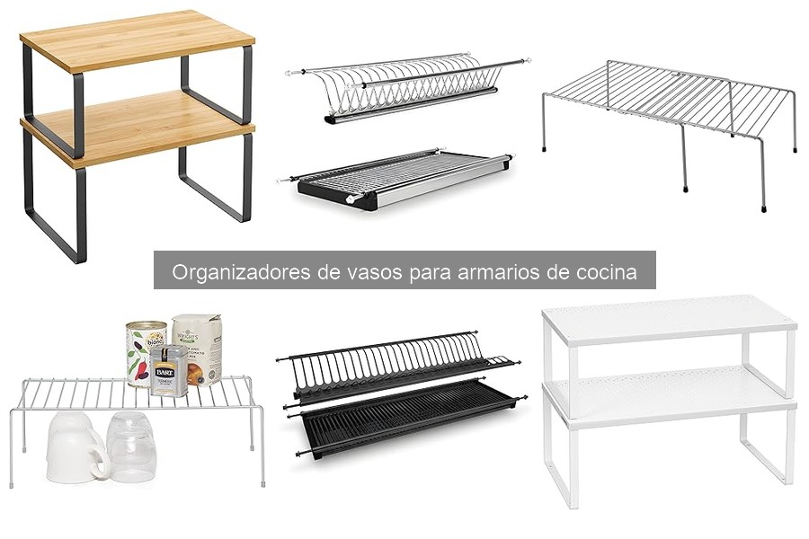 Ventajas de usar organizadores de vasos en tu cocina