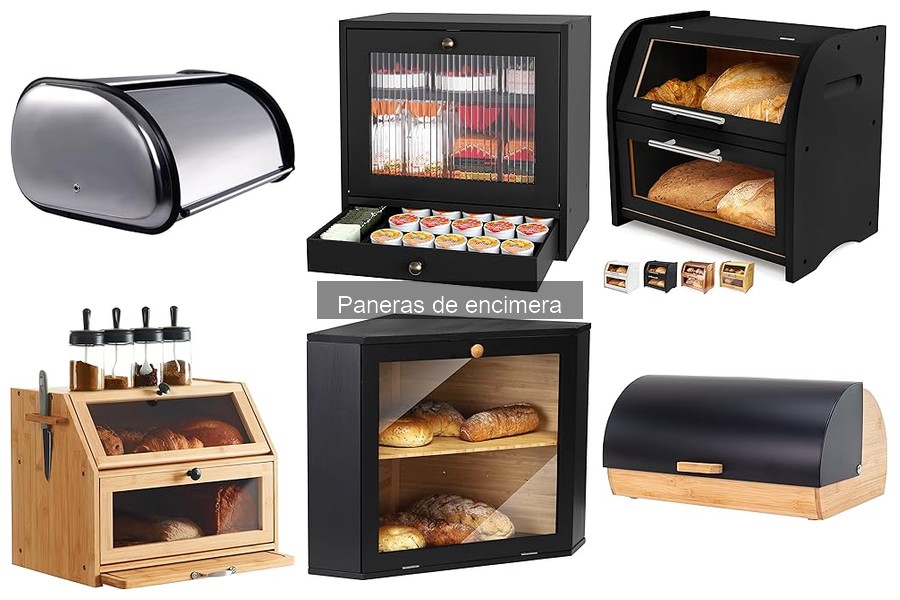 Ventajas de usar paneras de encimera para conservar el pan