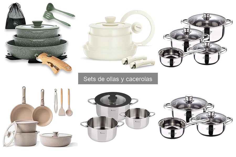 Ventajas de usar sets de ollas y cacerolas en tu cocina