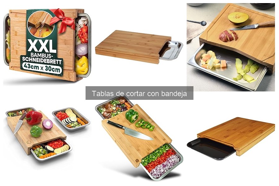 Ventajas de usar tablas de cortar con bandeja en la cocina