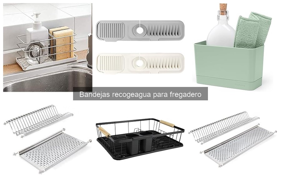 Ventajas y desventajas de bandejas recogeagua en la cocina