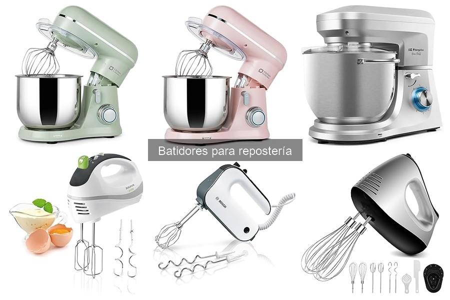 Ventajas y desventajas de batidores eléctricos y manuales
